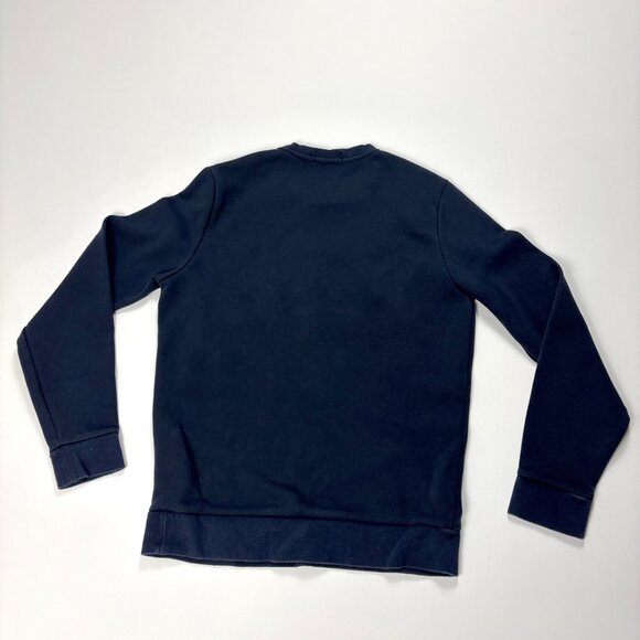 Polo Ralph Lauren Embossed Crewneck Sweatshirt Navy Blue Sz M Logo - Picture 5 of 6